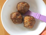 Toddler turkey, carrot, and apple meatballs