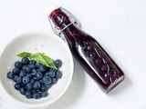 Blueberry Basil Vinegar