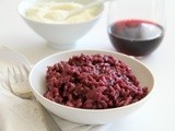 Red Wine Risotto for #SundaySupper and Christmas Dinner