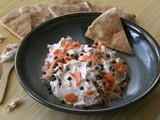 Smoked Salmon Dip with Greek Yogurt and Capers for Easter #SundaySupper