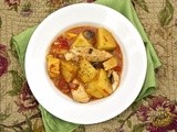 Slow Cooker Chicken in Tomatoes #Dei Fratelli Ripened Recipe Contest  #National Tomato Month  #Weekly Menu Plan