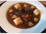 Beef, Beer and Black Pudding Soup