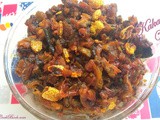 Kakarakaya kura - how to make kakarakaya fry (vepudu) - pavakkai varuval - karela fry andhra style