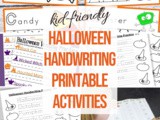 10+ Halloween Handwriting Printables