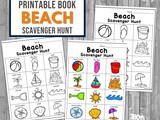 Printable Beach Scavenger Hunt
