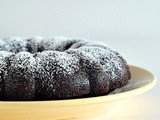 Decadent dark chocolate mocha bundt cake for Food ‘n Flix: My Big Fat Greek Wedding