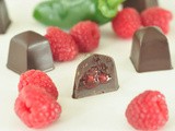 Raspberry jalapeno chocolates