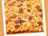 Bakeless granola bars