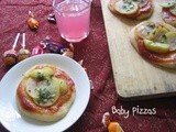 Baby Pizzas - perfect treat for the kiddies
