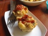 Pasta Cheese muffins| Breakfast Muffins Guest post for Sujitha's Blog
