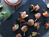 Air Fryer Bacon Wrapped Veggies (Brussels Sprouts, Cauliflower, Broccoli)