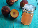 How to Make Peach Simple Syrup with Sugar Free Option