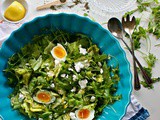 Lemon Vinaigrette Recipe and Soft Hard Boiled Eggs
