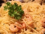 Shrimp Scampi with a Hint of Lemon