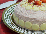 White Chocolate Cake with Strawberry Butter-cream - and Blogoversary #2 Winner declared