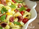 A Trio of Pasta Salads; Perfect for Picnics and Parties