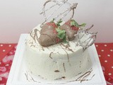 Red Velvet Cake w/ Ermine Frosting / #foodbloggerlove