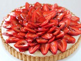 Strawberry and White Chocolate Mousse Tart
