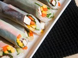 Wrap and Roll [Soy & Sesame Marinated Spring Rolls]