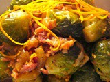 Fresh Brussels Sprouts with Orange Zest