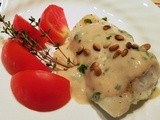 Broiled Cod with Herb Sauce