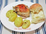 Lemon Roasted Chicken Thighs and Potatoes