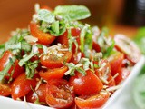 Antipasto Platter with Grape Tomato & Caper Salad
