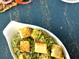 Paalak malai paneer | Spinach w/ cottage cheese & cream