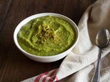 Pea, Broccoli and Almond Soup Recipe