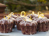 Chanukah Treats, Day #7: Dark Chocolate Olive Oil Cupcakes