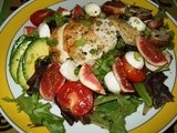 Roasted Chicken and Fresh Fig Salad
