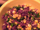 Corn & Purple Rice Dinner Salad