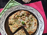Matar ka paratha/Stuffed Green peas paratha (No Onion No Garlic)