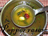 Pepper Rasam i Menasina saaru recipe