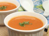 Curried Carrot Soup with Lentils and Ginger | Zero Oil Recipe