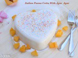 Italian Vanilla Flavored Panna Cotta With Agar Agar