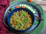 Oats Bhel | No-Oil Oats Chaat | Indian-Style Oats Salad