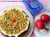 Carrot Cake with Cream Cheese Frosting (Delia Smith)/ Birthday Cake