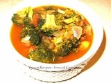 Broccoli Gravy - Broccoli subzi - Broccoli side dish - Simple Side dish for chapathi roti and rice