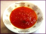 Tomato gojju - Easy Side Dish for idli  Dosa and Appam  - tomato gothsu