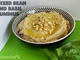 Mixed Bean and Basil Hummus - Suma Blogger's Network