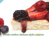 Berry Baked Cheesecake Recipe
