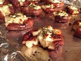 Twice-Baked Potatoes with Feta and Rosemary
