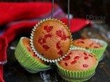 Glace Cherry Muffins | Christmas Recipes | Glaze Cherry Cupcakes | Christmas Recipes