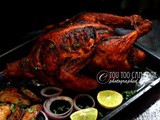 Grilled Chicken Recipe | How To Grill a Whole Chicken Using An Oven | Whole Chicken Grilled | Indian Style Grilled Chicken