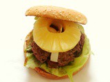 Recette de hamburger maison au boeuf et à l'ananas