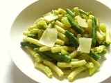 Recette de pâtes au pesto aux haricots verts et aux pommes de terre