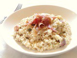 Recette de risotto au jambon cru et aux câpres