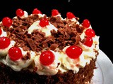 Black Forest Cake in Pressure Cooker