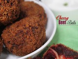 Cheesy Beet Balls